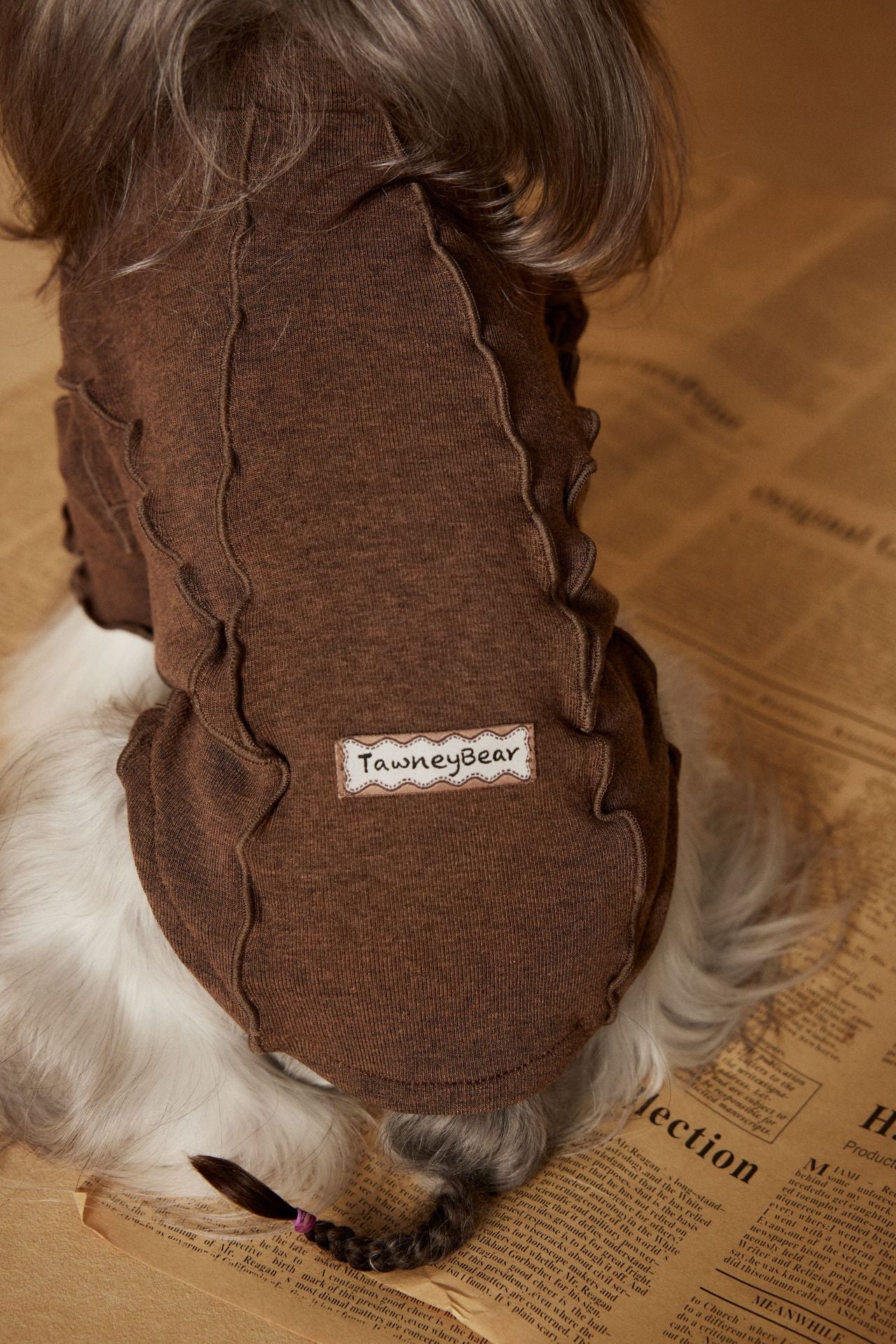 Ruffle Edge Dog Shirt