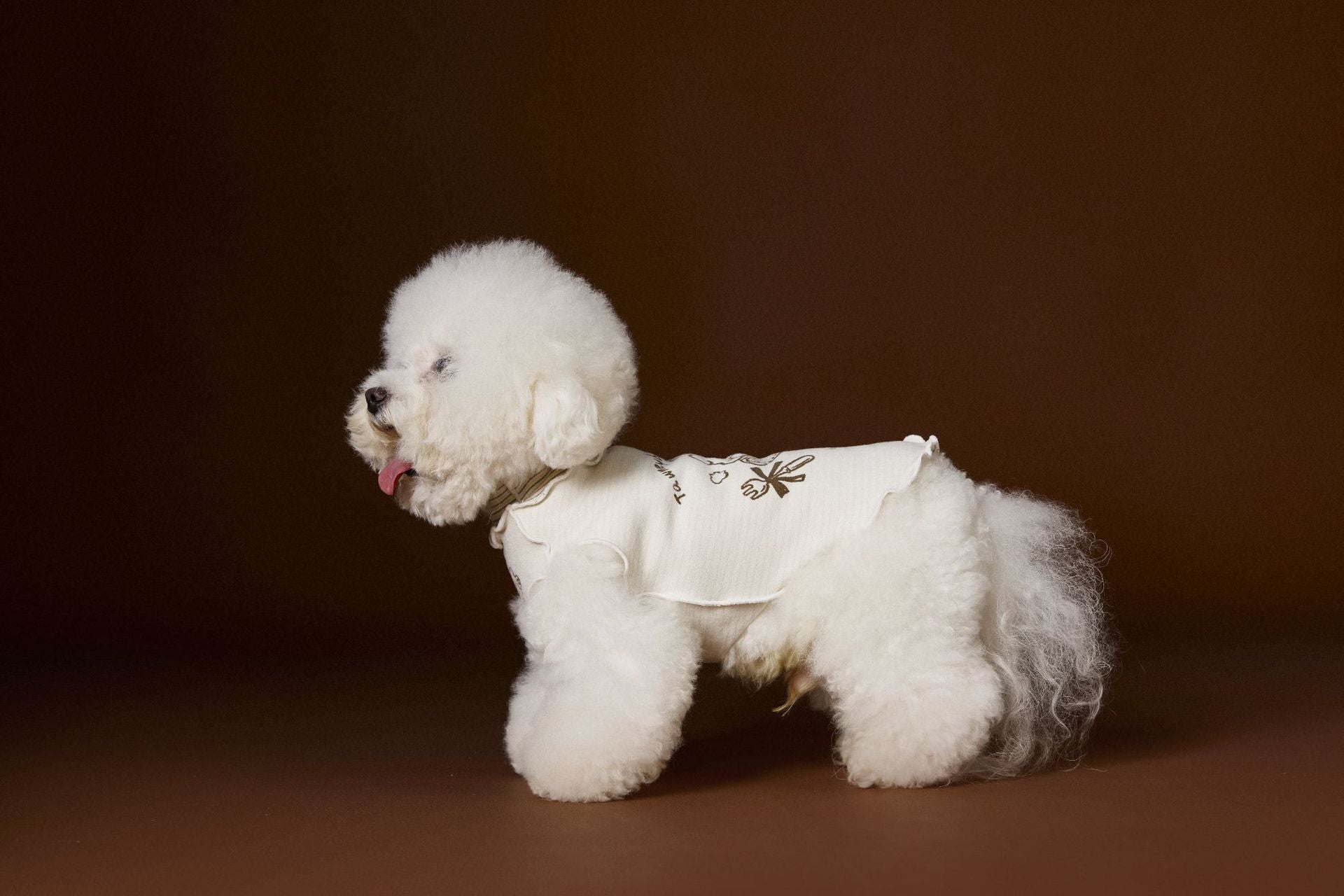 Ruffle Cupcake Dog Vest