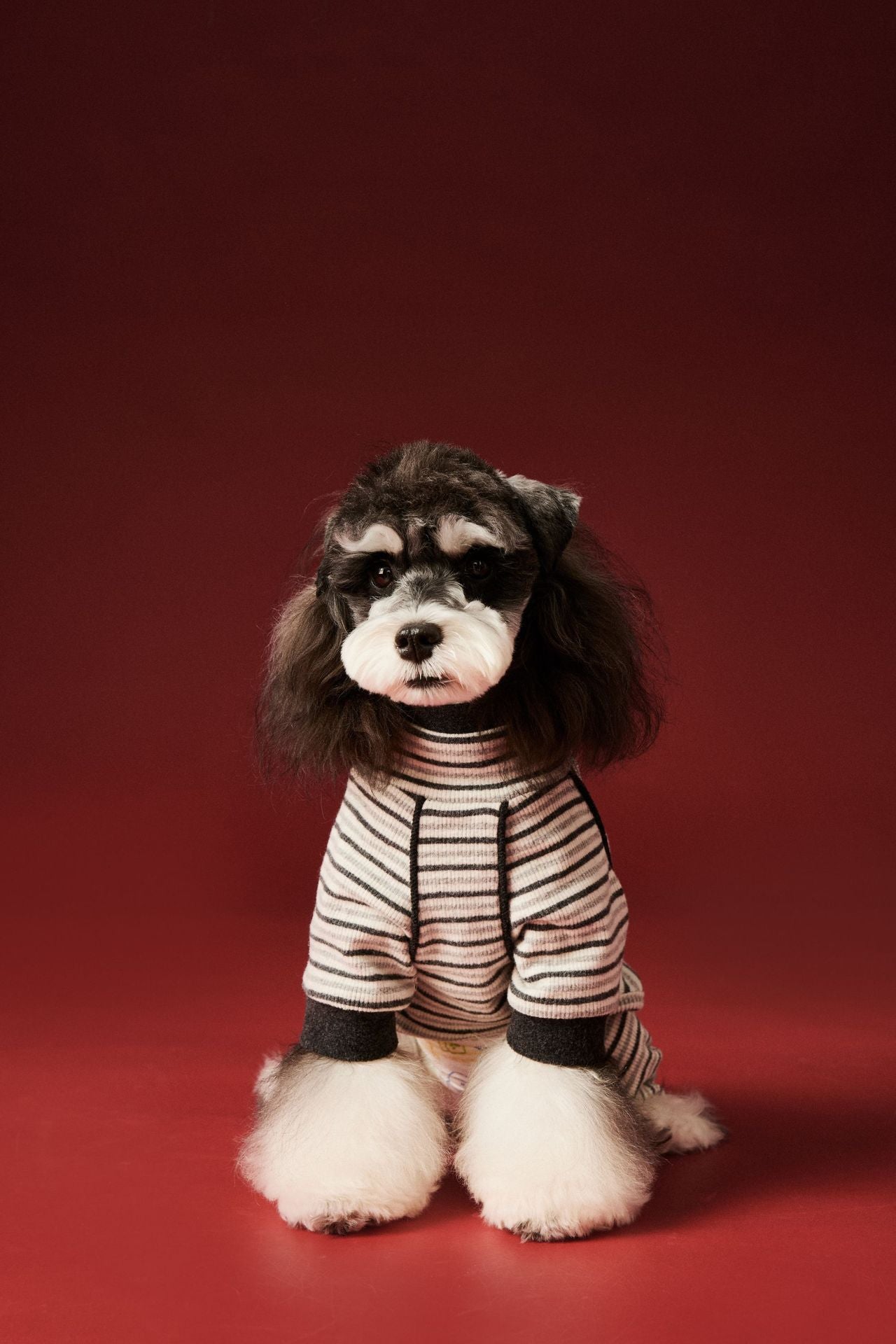 Striped Cozy Four-Leg Base Layer