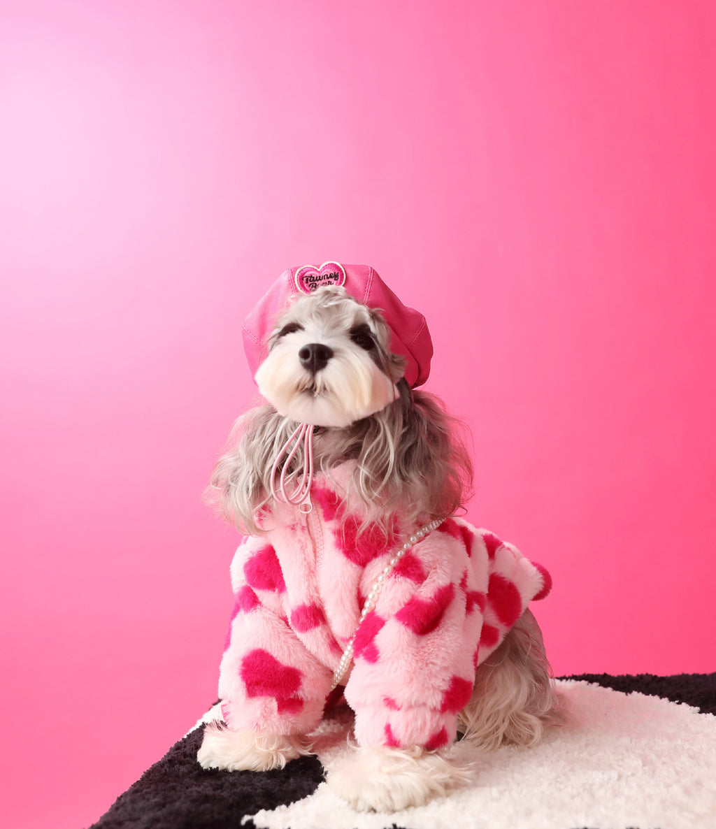 Heart Plush Fleece Jacket