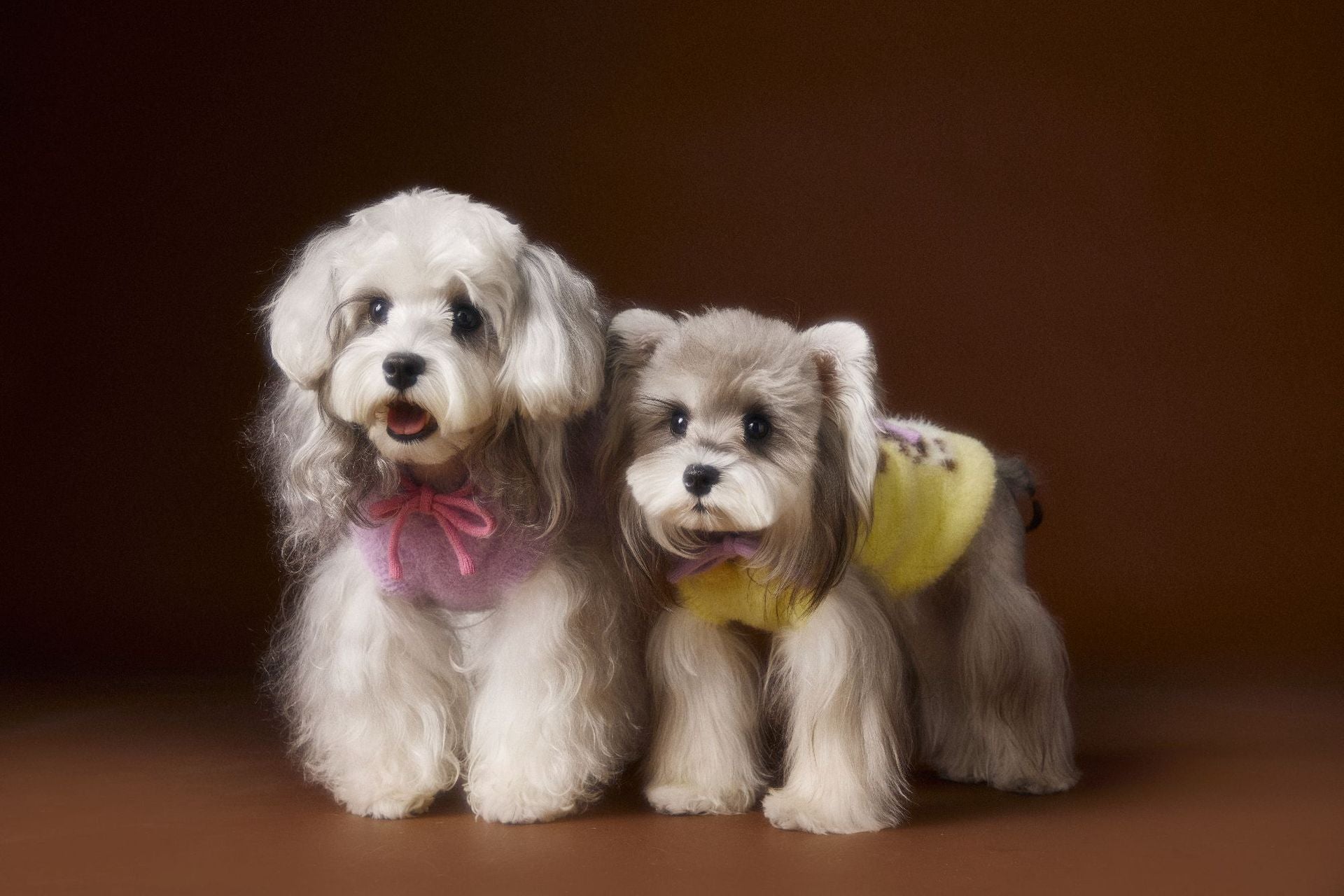Spotted Pup Fuzzy Hooded Vest