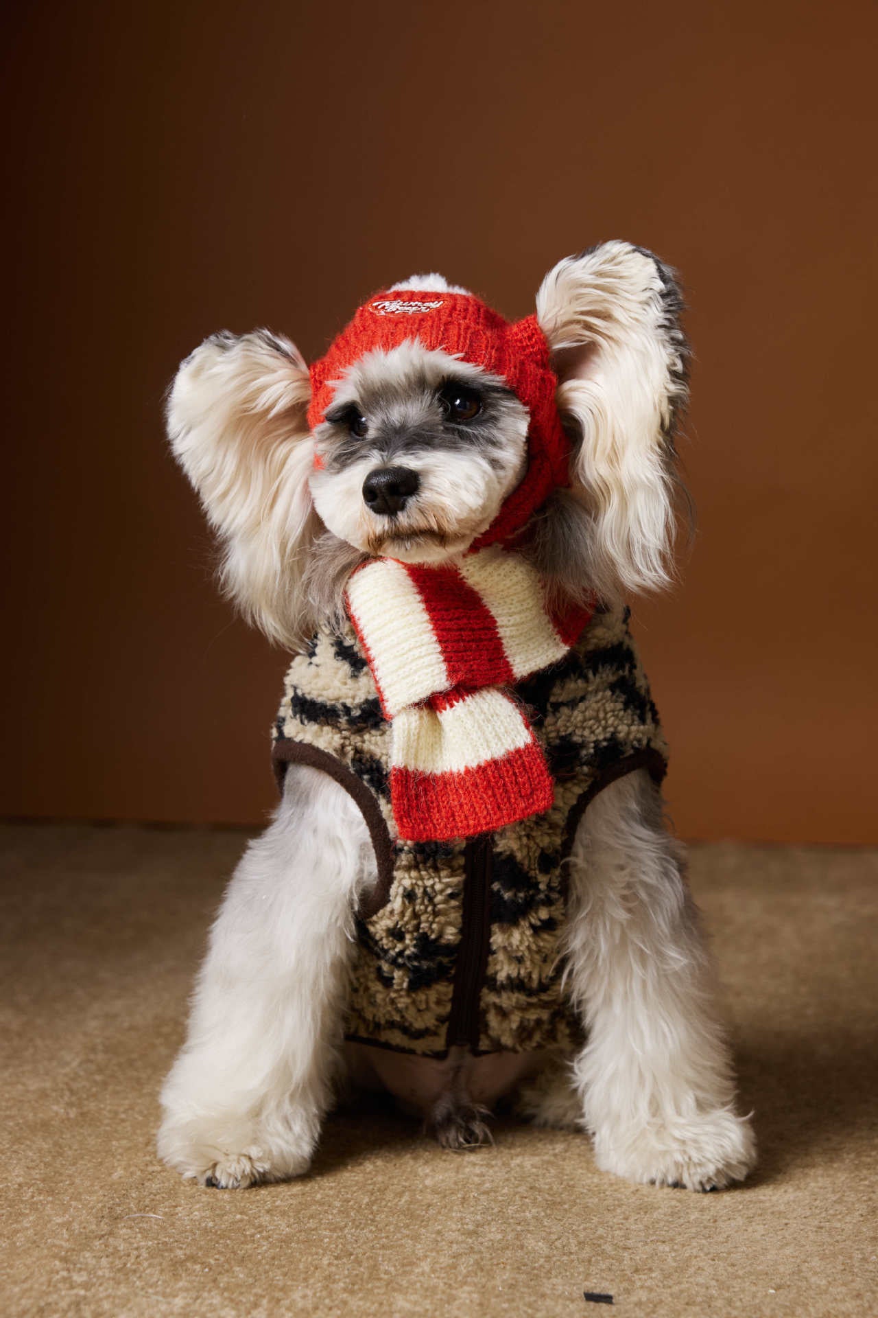 Fair Isle Fleece Vest