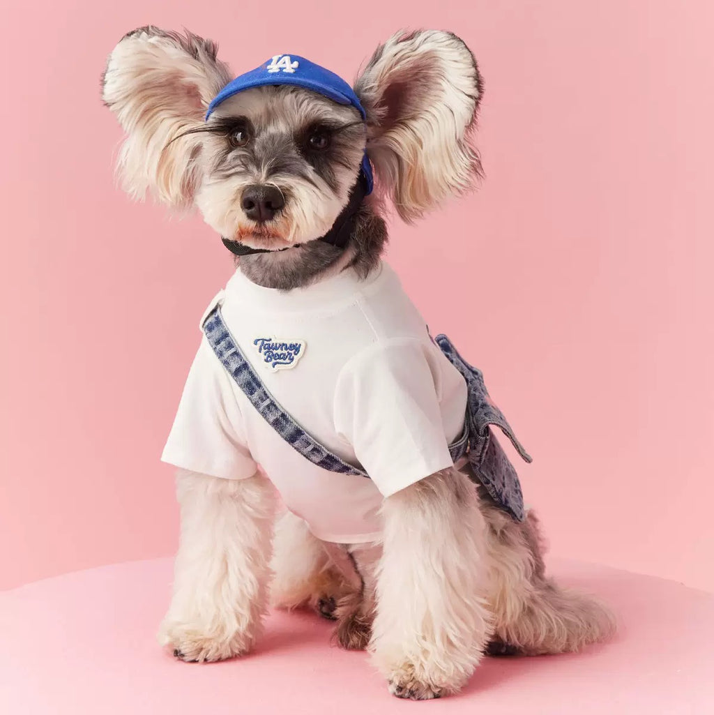 Adjustable Dog Baseball Cap | Sporty Sun Hat for Dogs
