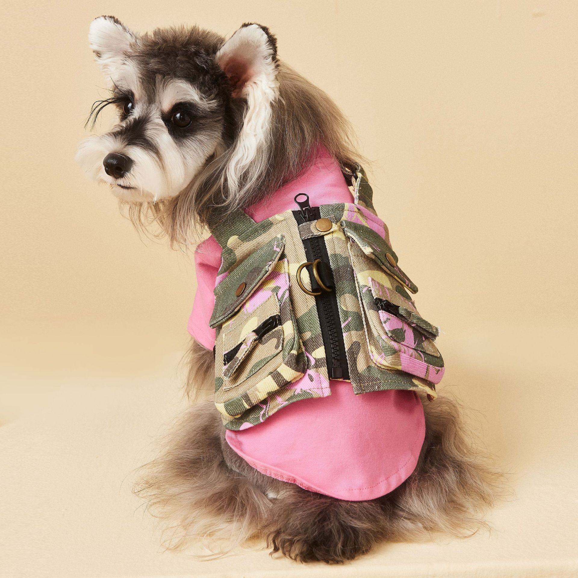 Camouflage Tactical Style Dog Vest