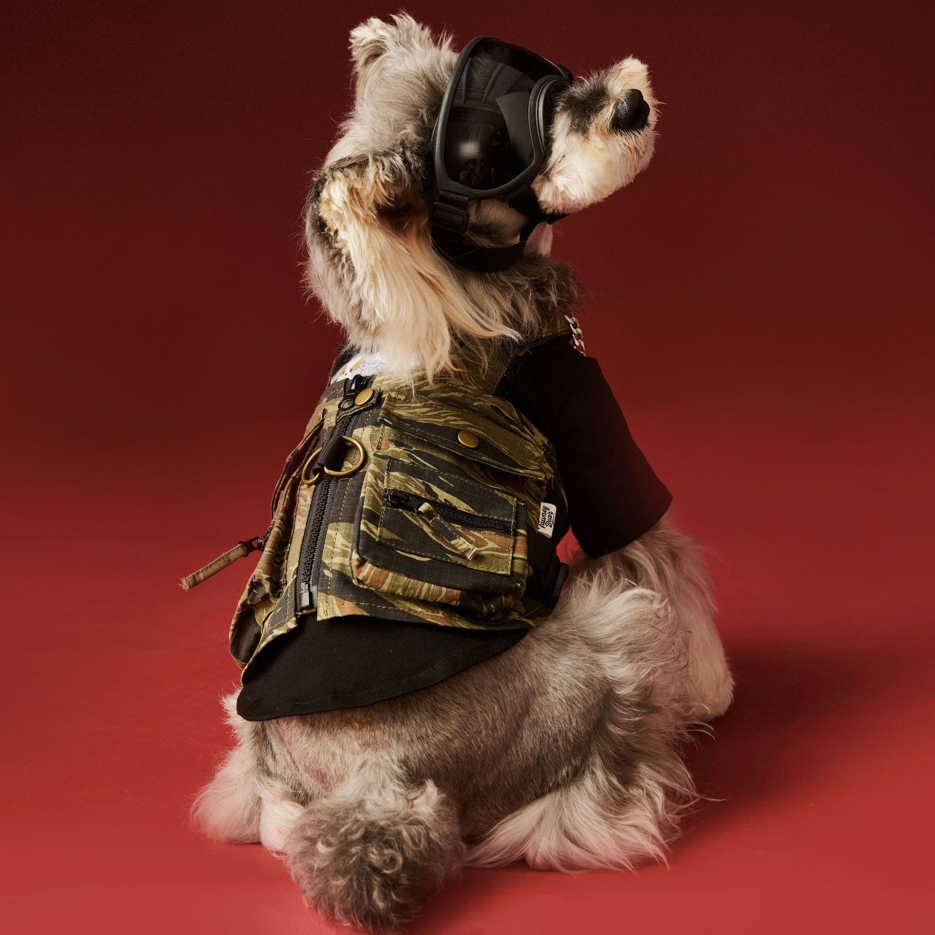 Camouflage Tactical Style Dog Vest