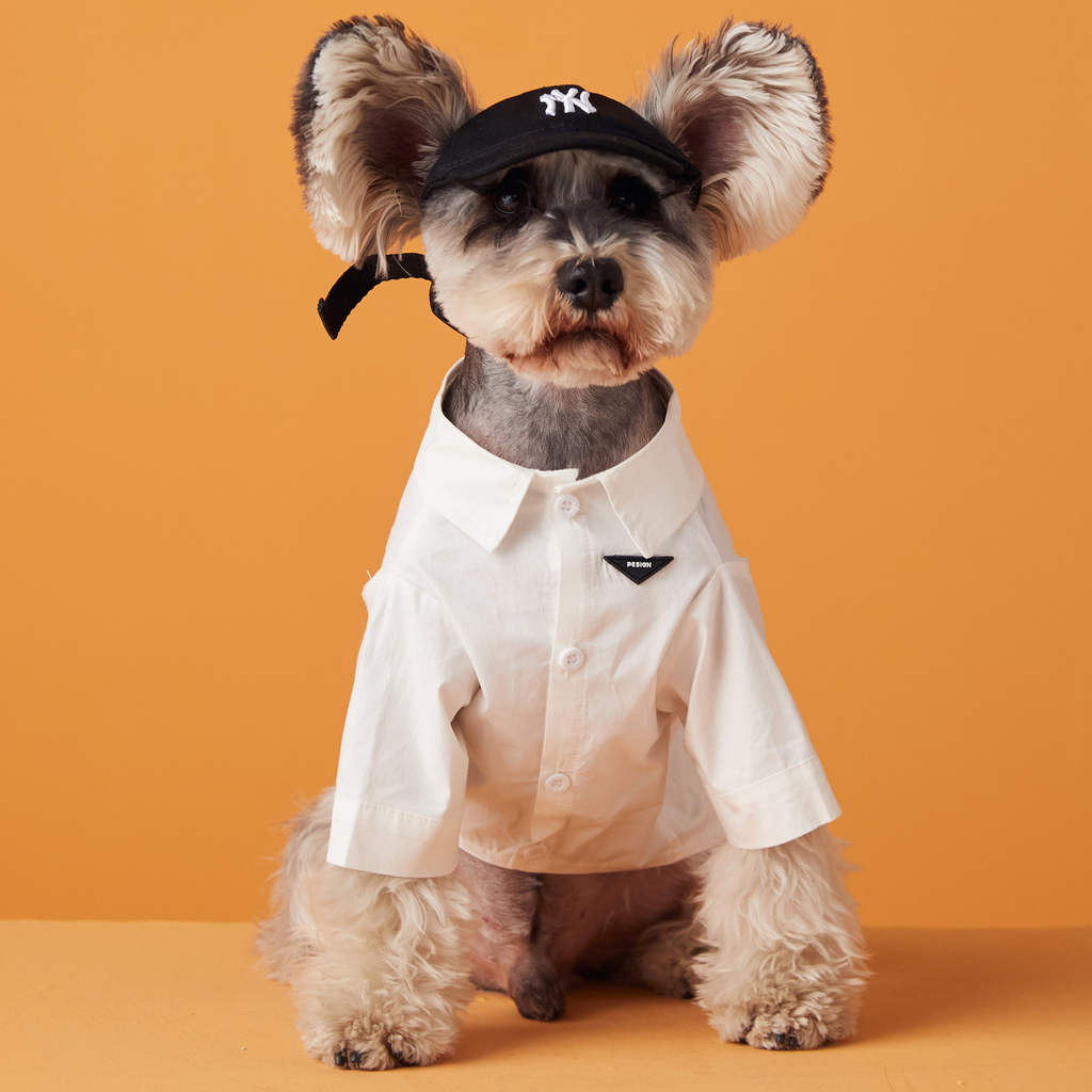 Classic White Dog Shirt