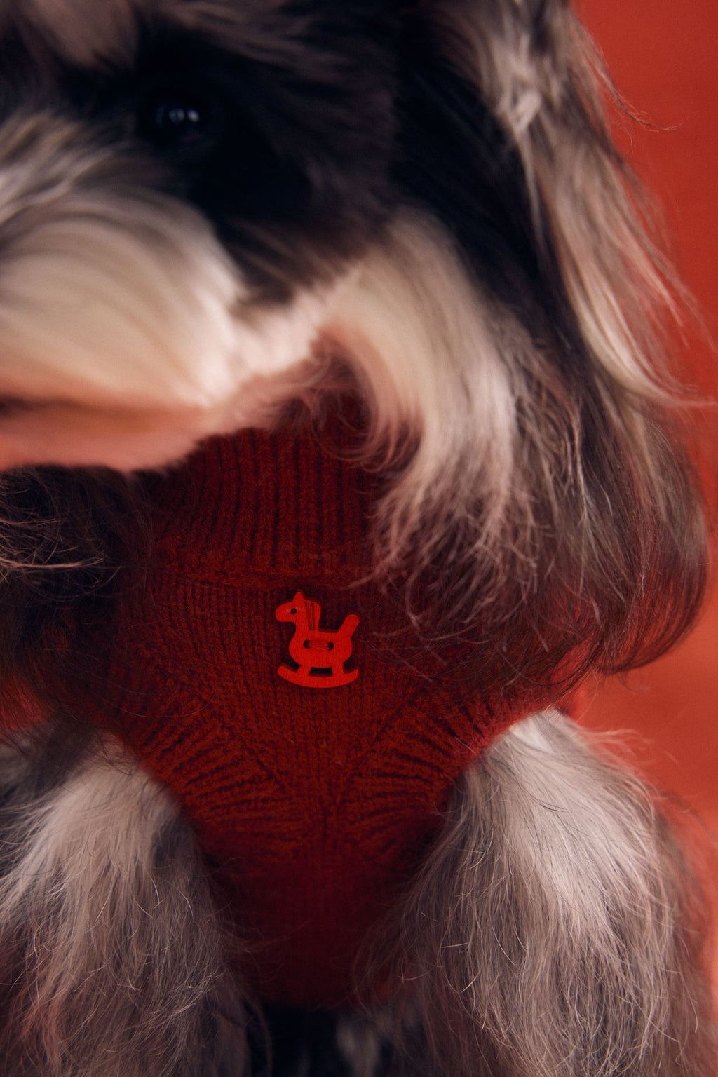 Striped Pony Knit Vest