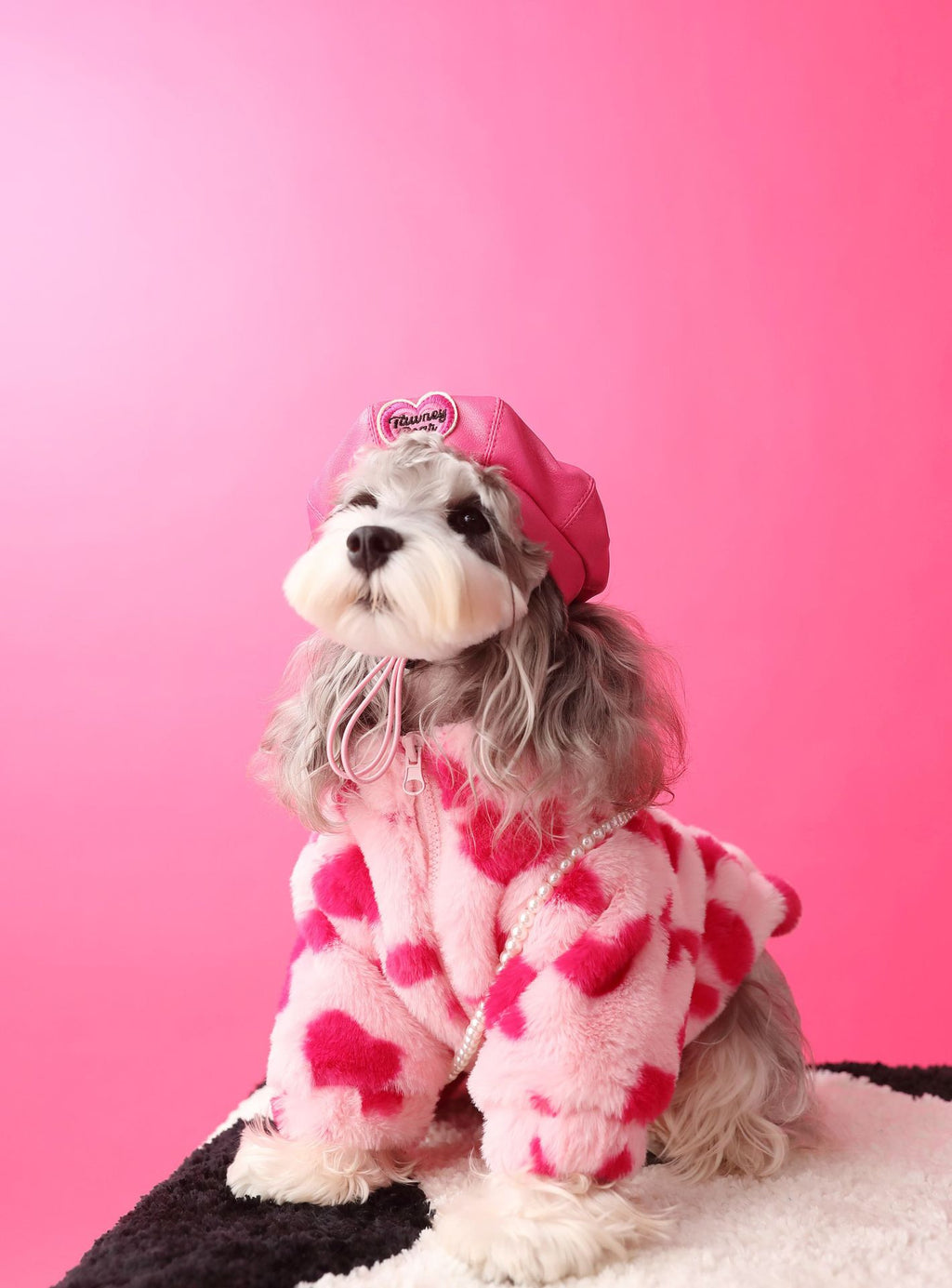 Heart Plush Fleece Jacket