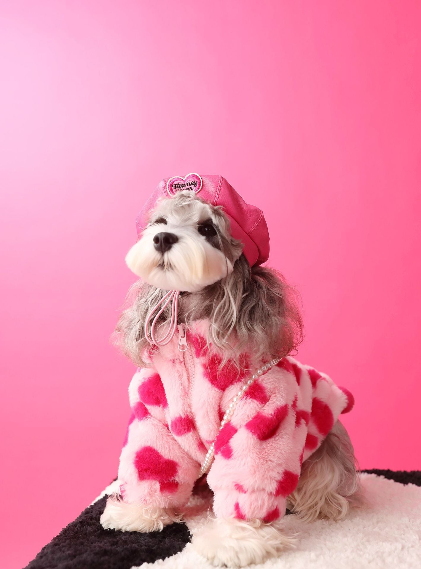 Heart Plush Fleece Jacket