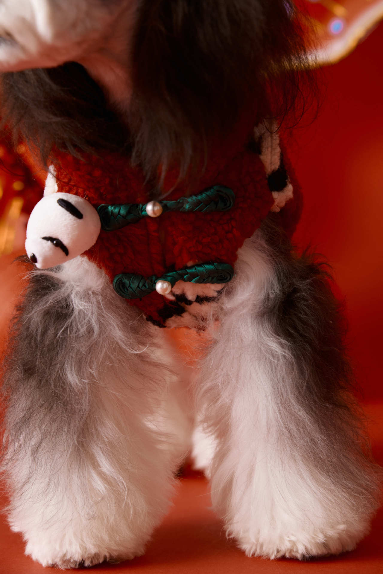 Red Panda Sherpa Vest