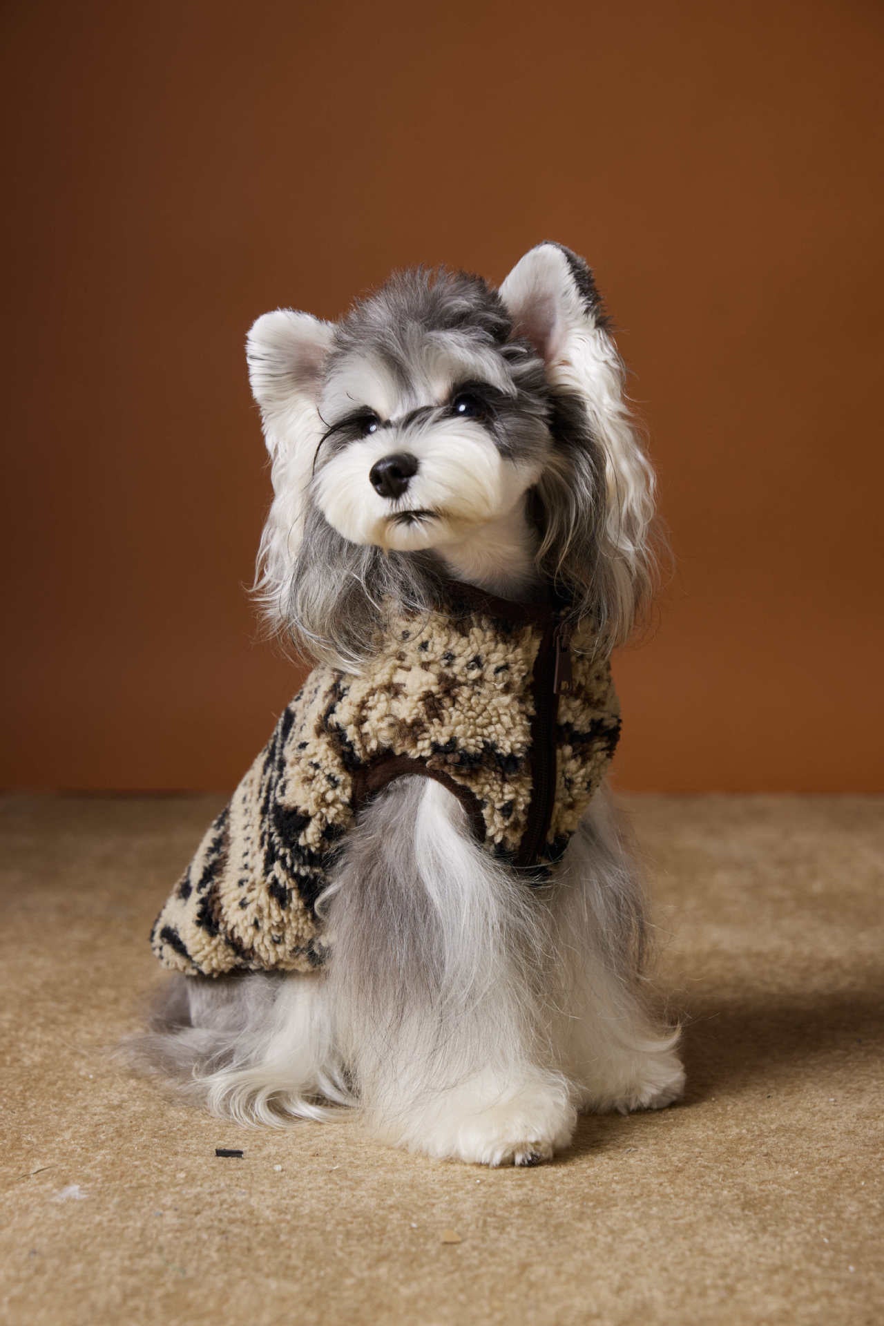 Fair Isle Fleece Vest