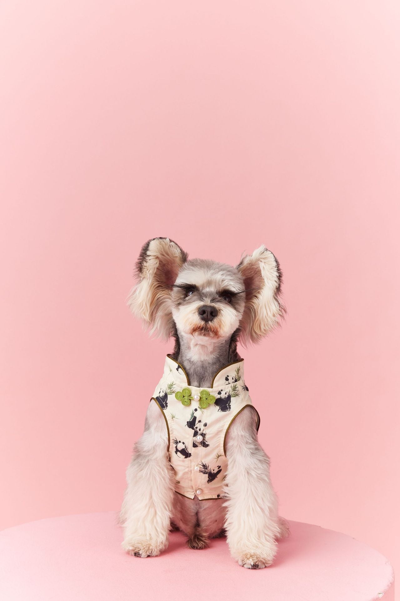 Panda Brocade Cheongsam Vest