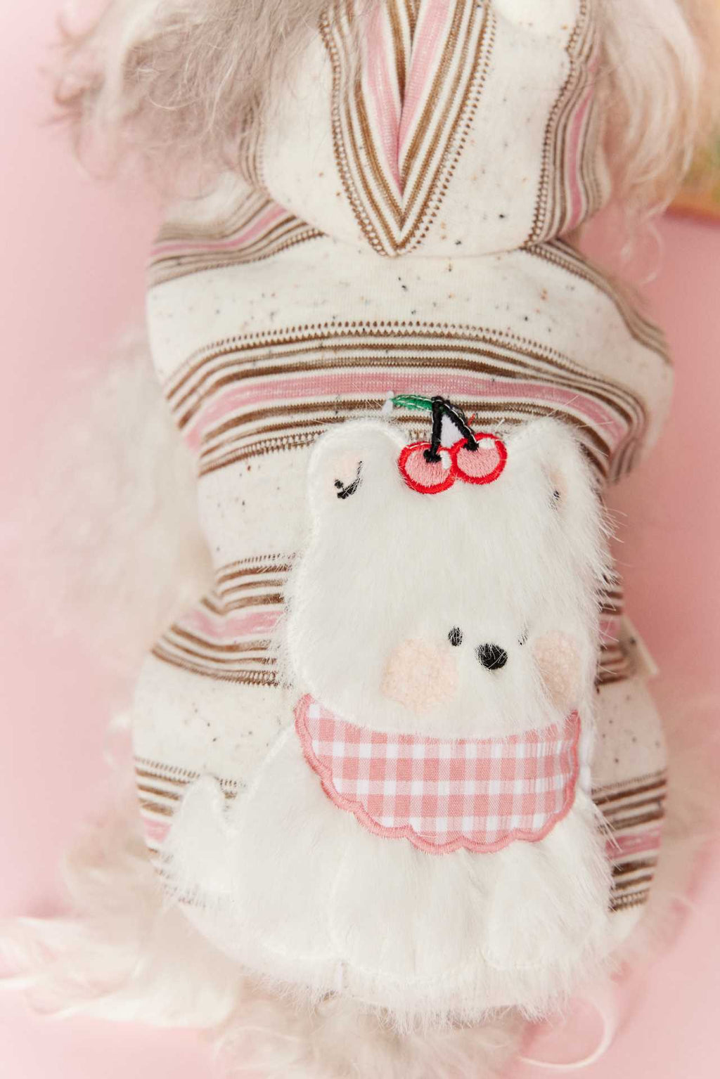 Cherry Bear Hooded Sweater