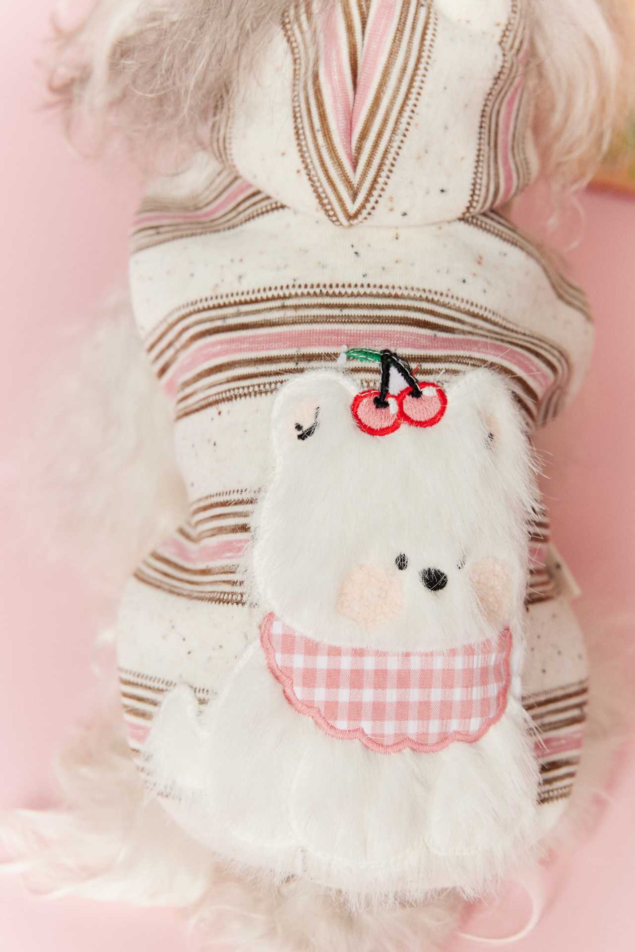 Cherry Bear Hooded Sweater