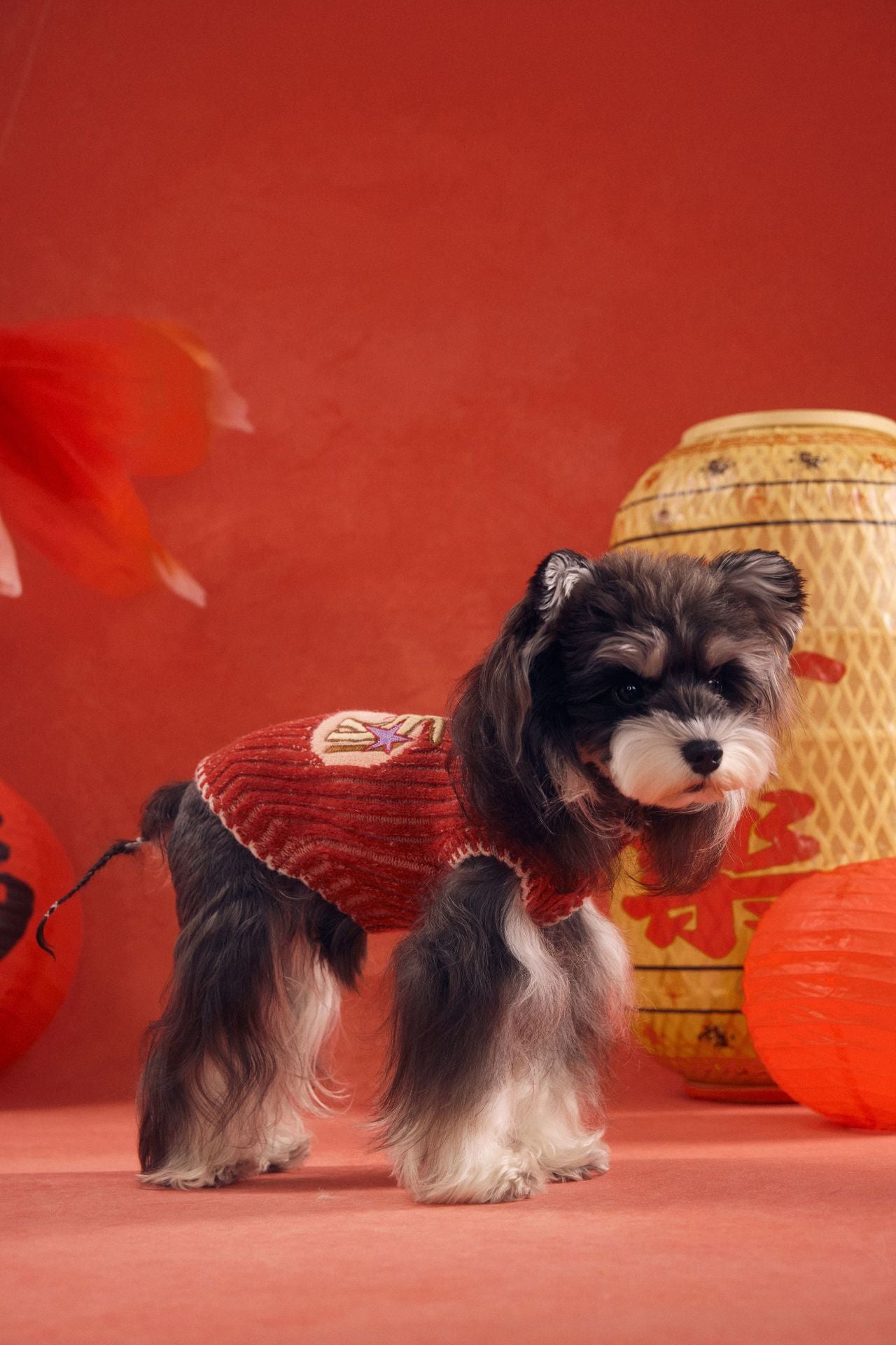 Hooded Pony Knit Vest