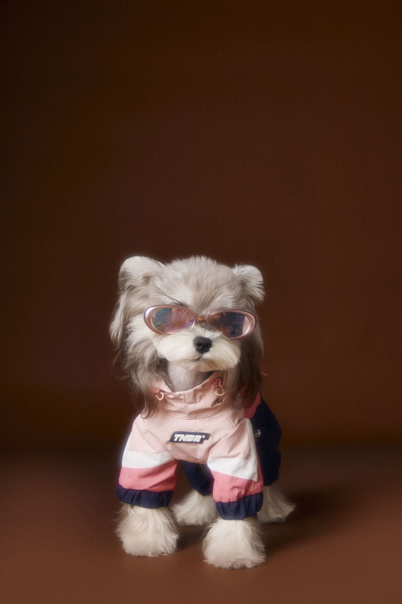 Colorblock Windbreaker Jumpsuit