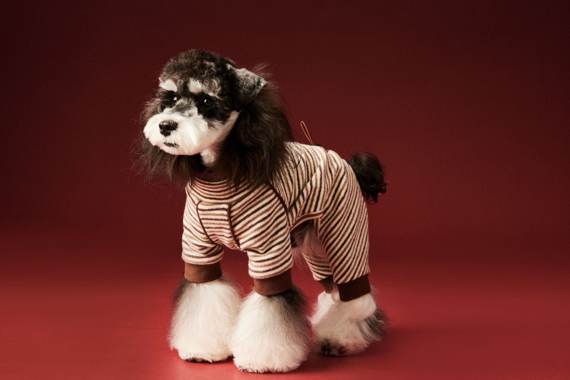 Striped Cozy Four-Leg Base Layer