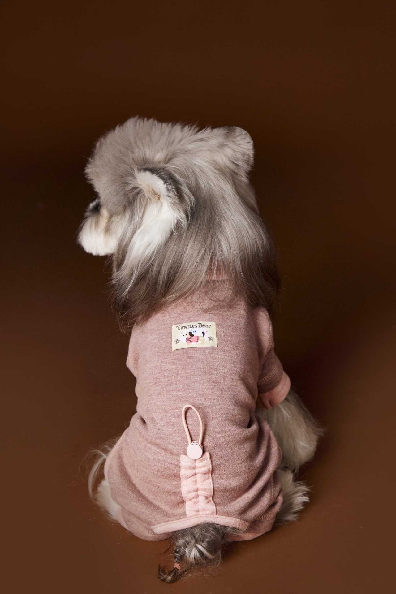 Soft Rose-Mocha Lounge Jumpsuit