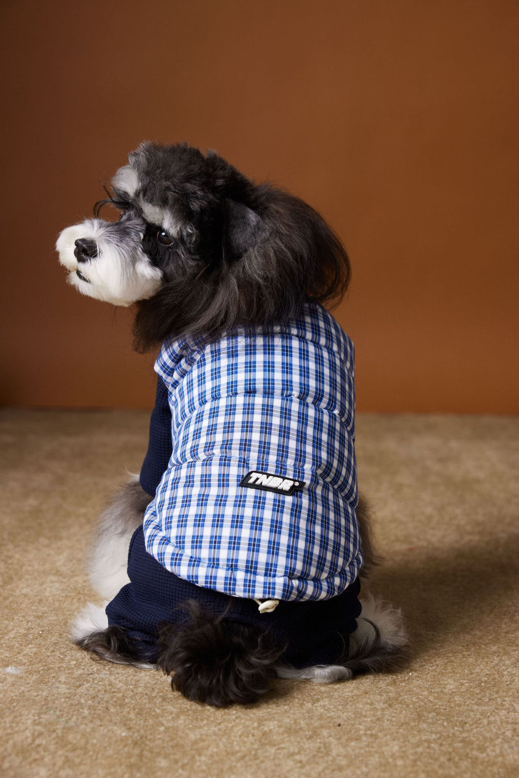 Plaid Puffer Vest