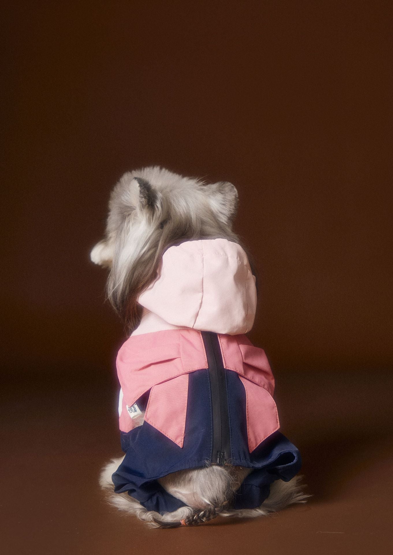 Colorblock Windbreaker Jumpsuit