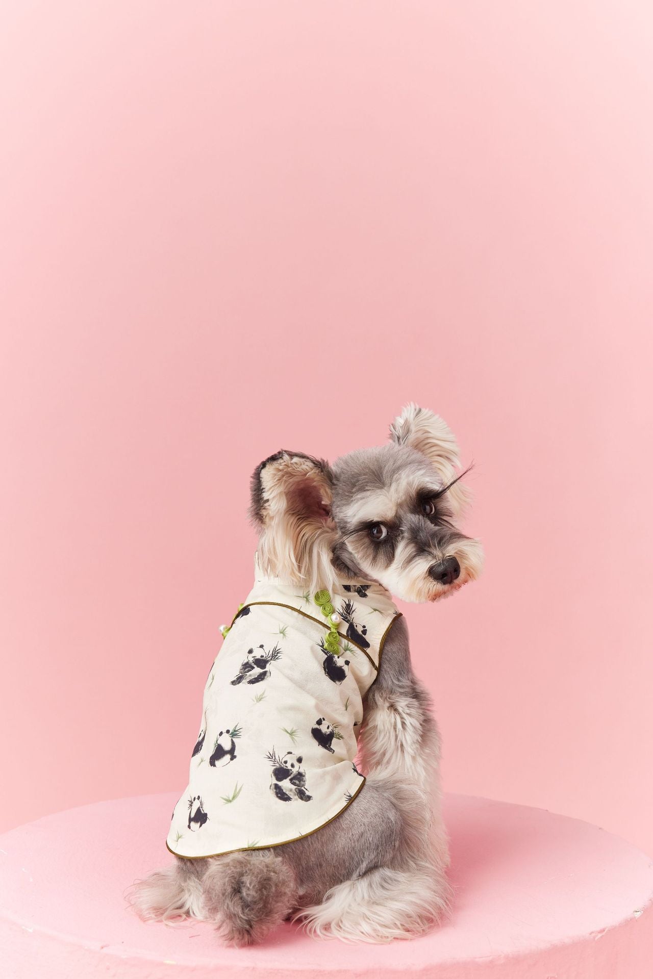 Panda Brocade Cheongsam Vest