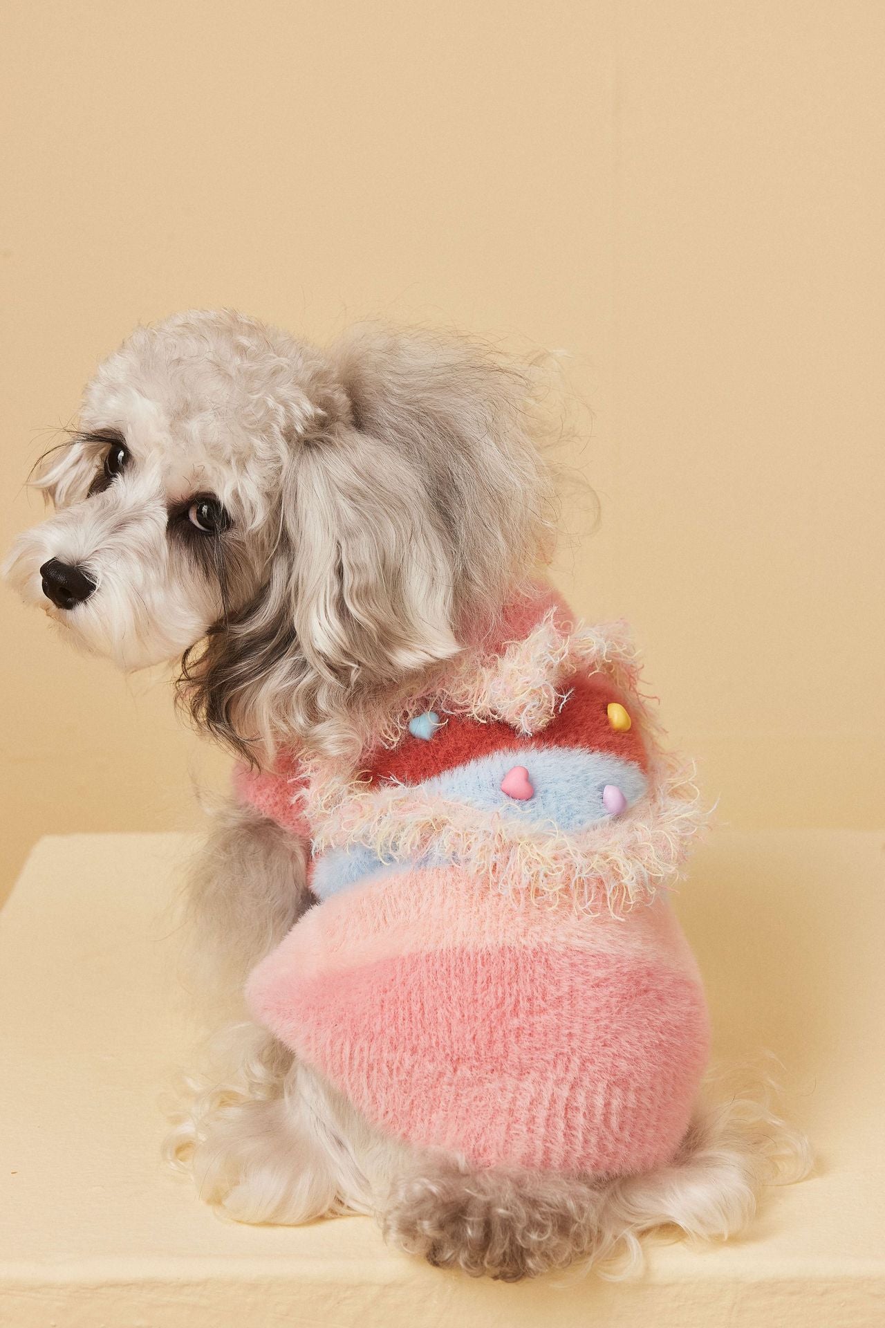 Sweetheart Fringe Sweater