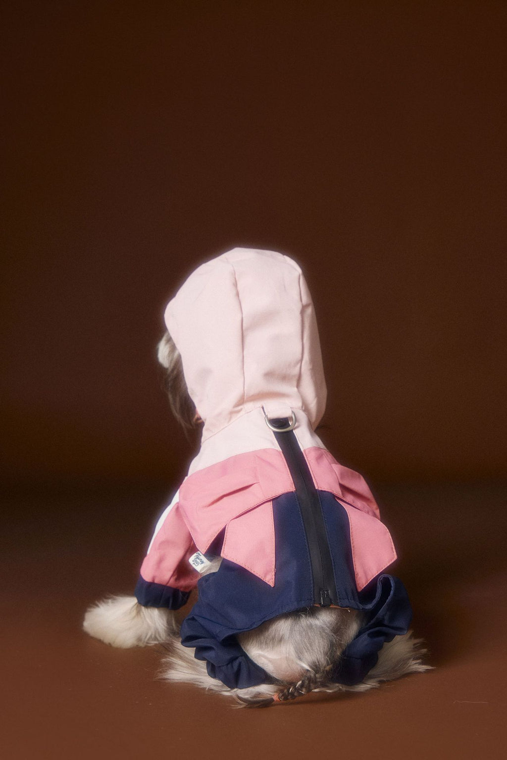 Colorblock Windbreaker Jumpsuit