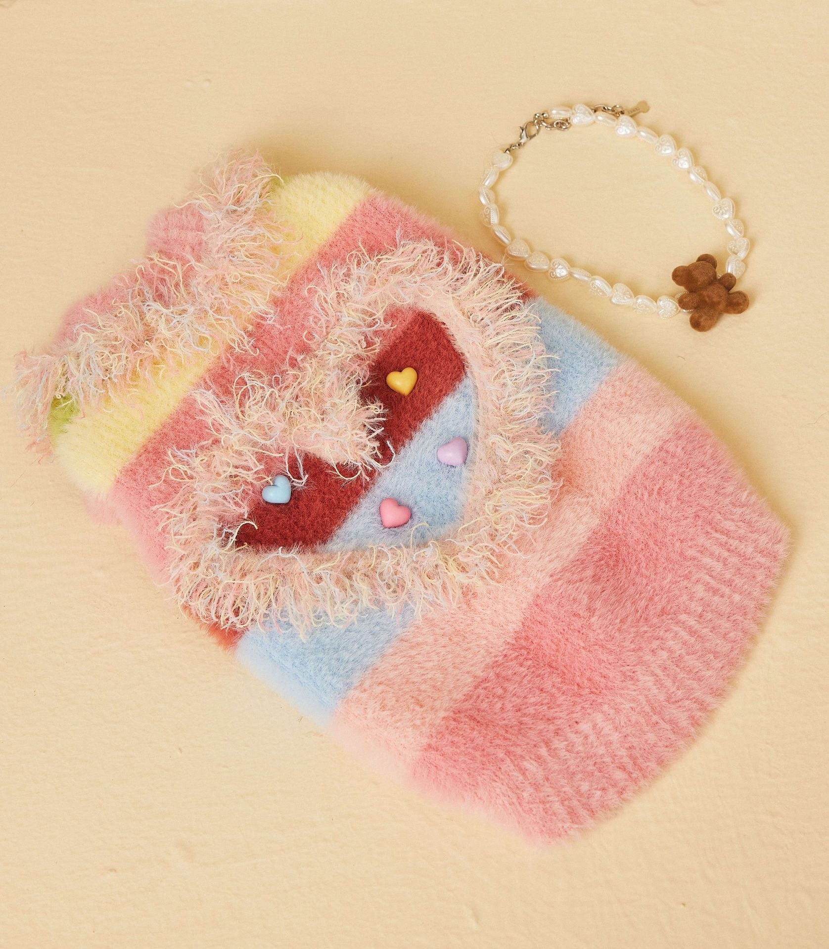 Sweetheart Fringe Sweater