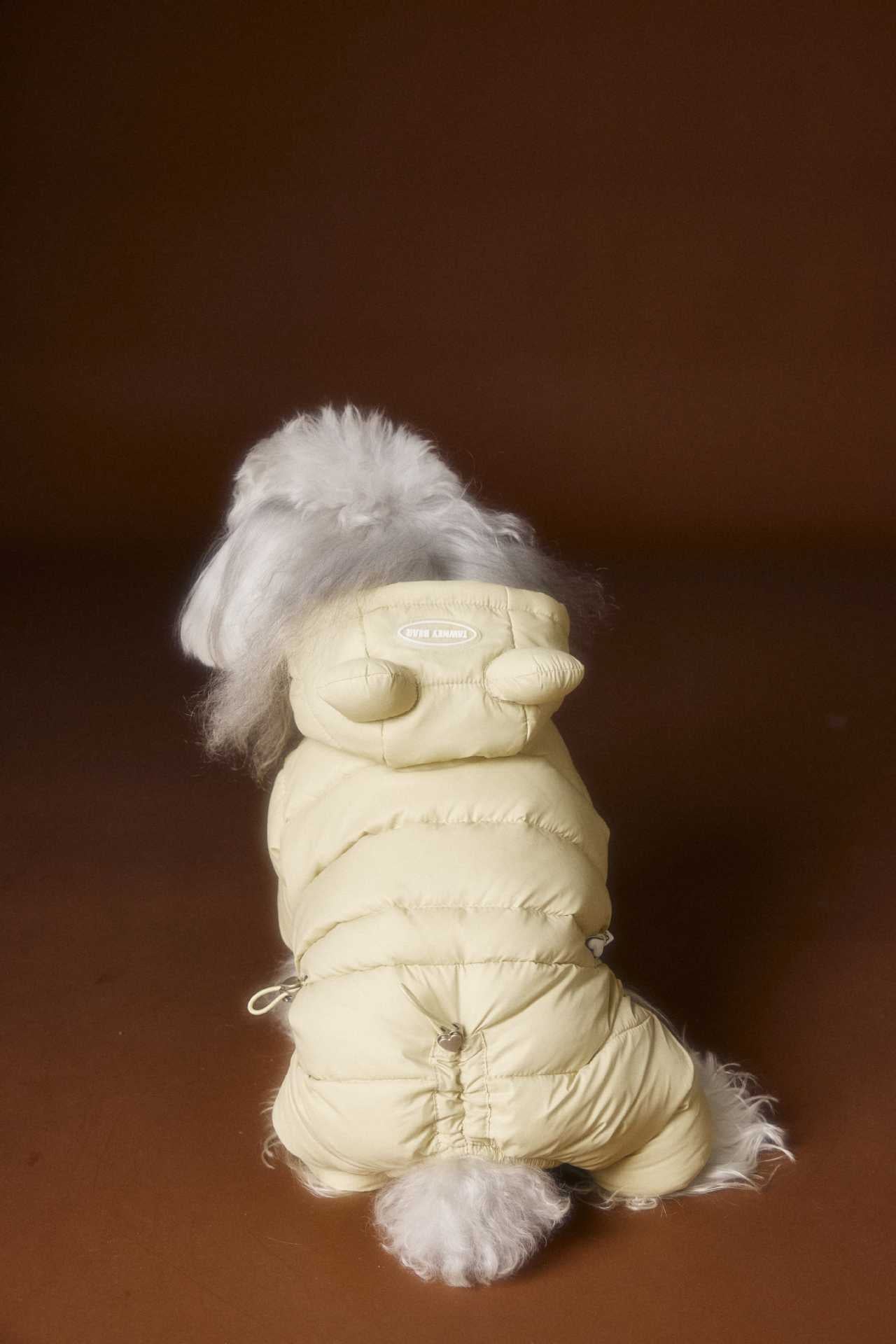 Teddy Ear Puffer Jumpsuit