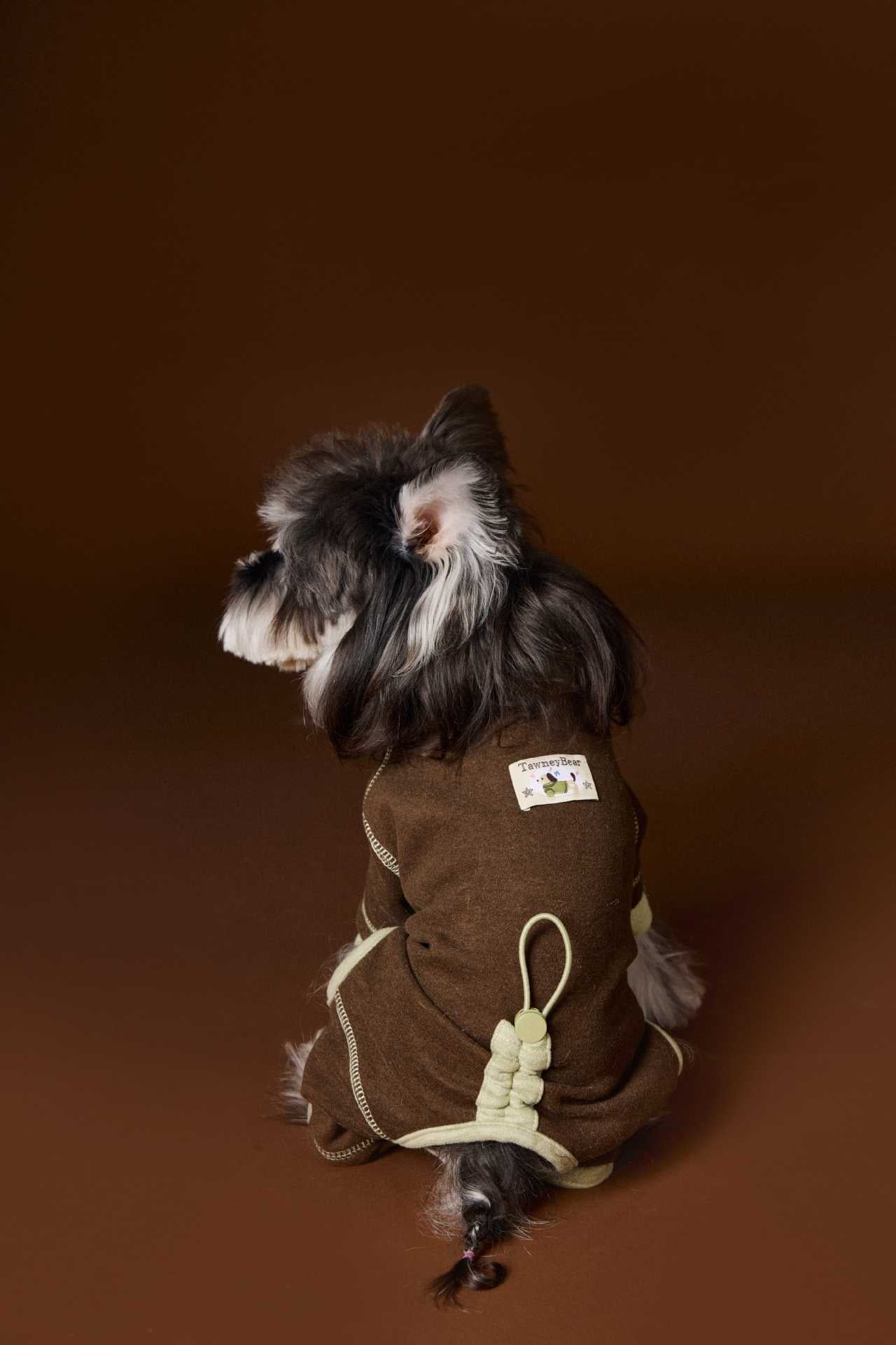 Soft Rose-Mocha Lounge Jumpsuit