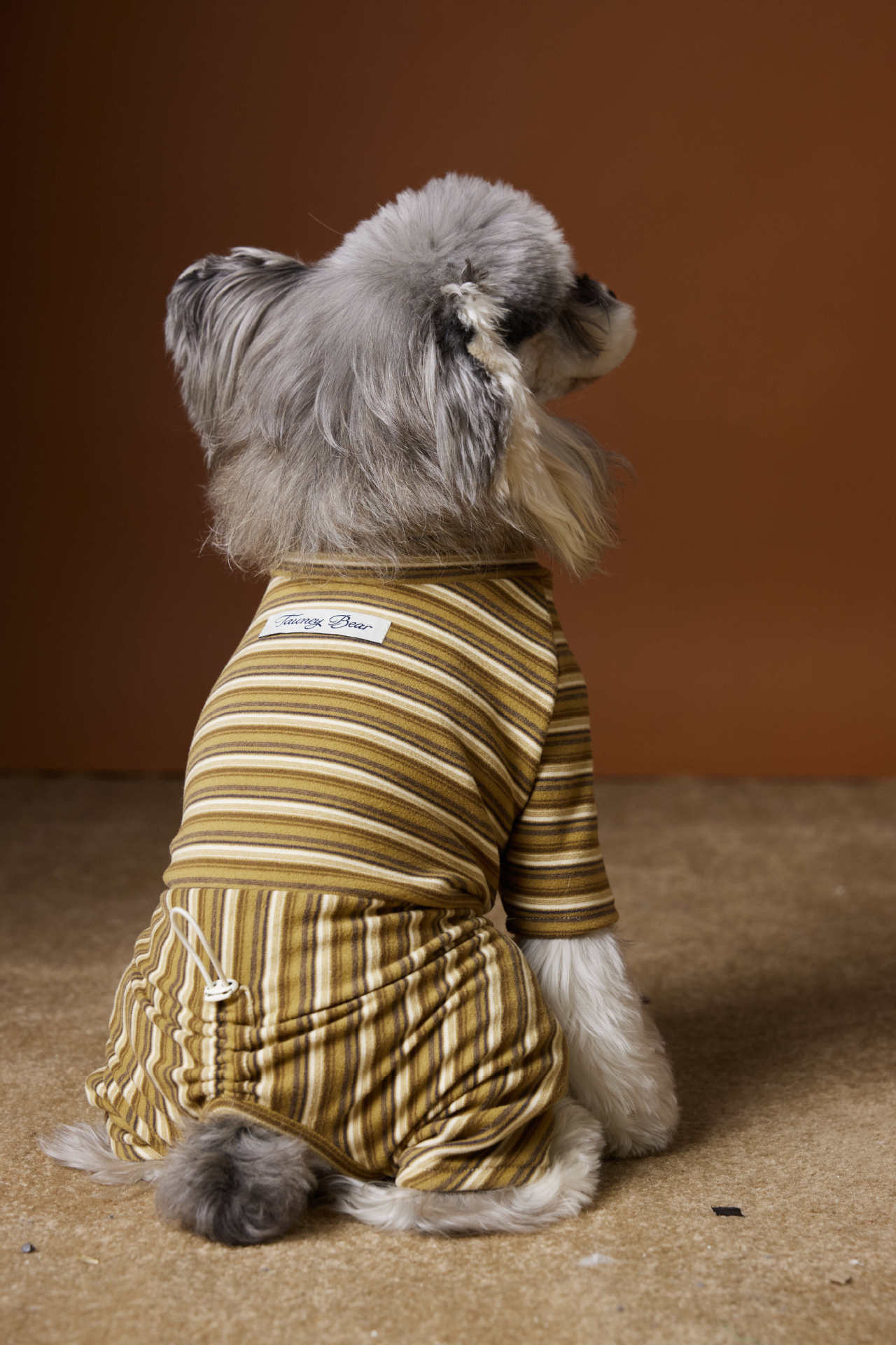 Striped Four-Legged Turtleneck Base Layer