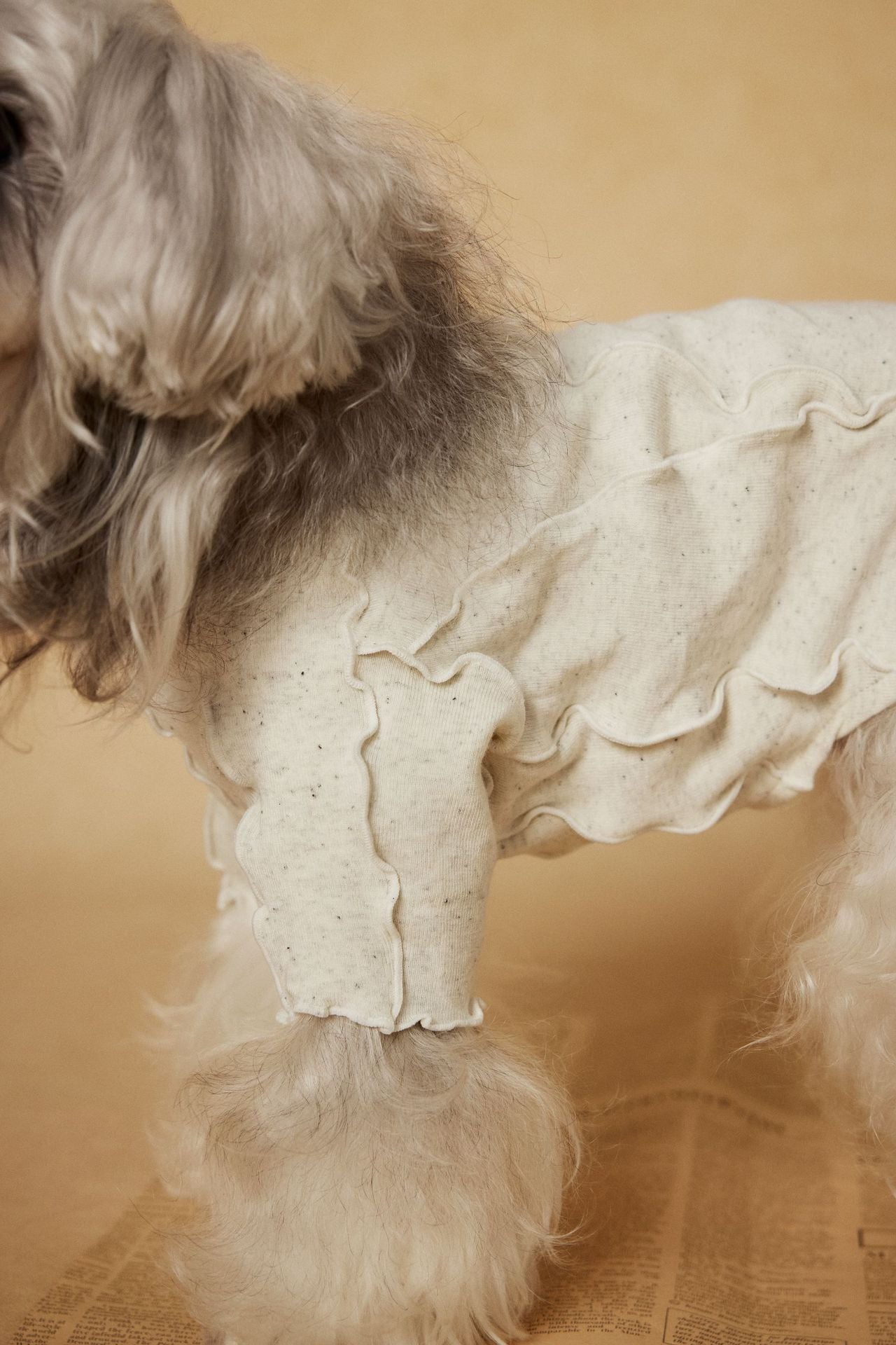 Ruffle Edge Dog Shirt