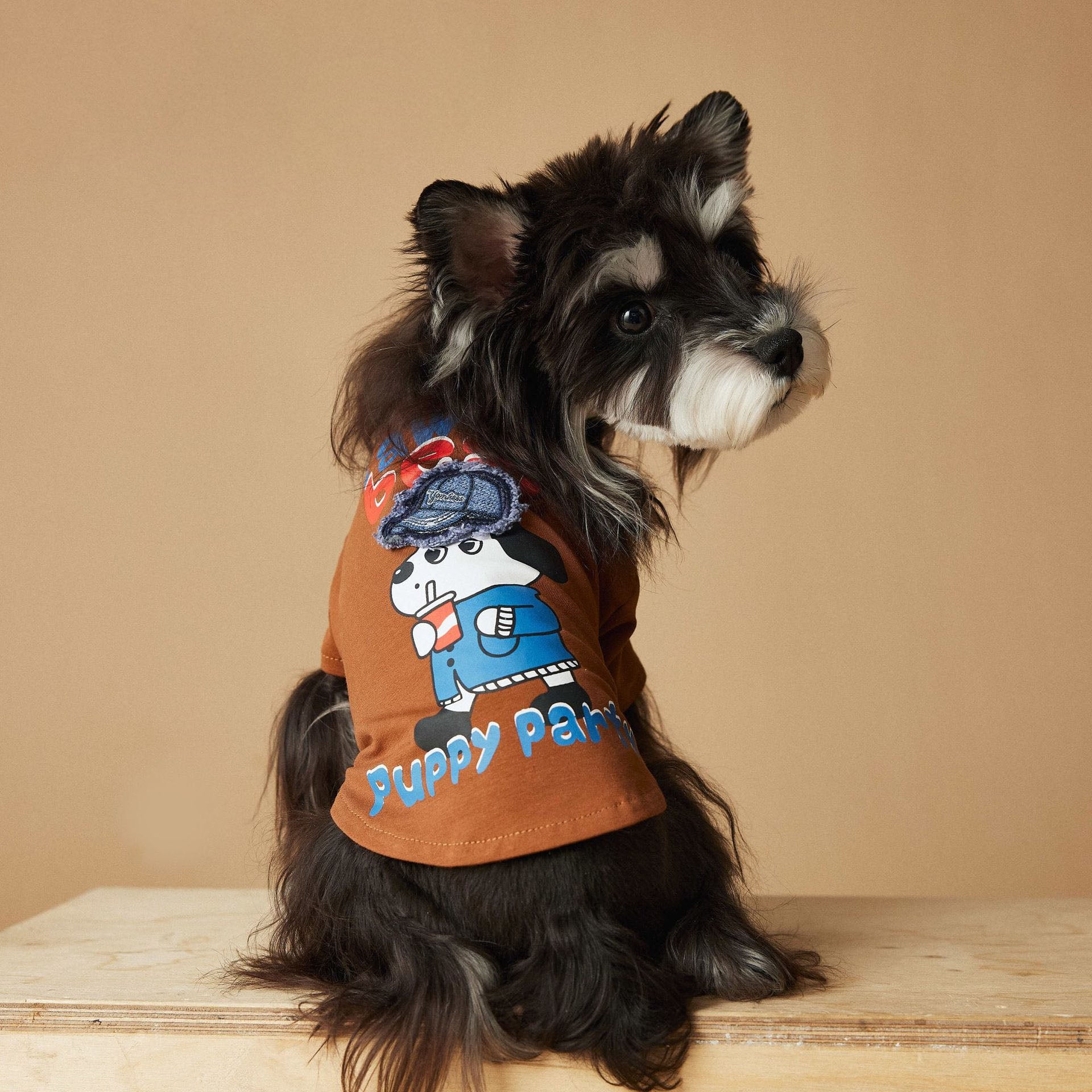 Puppy Party Printed T-Shirt
